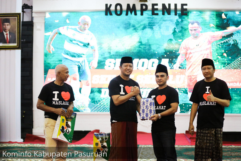 Bupati Irsyad Yusuf Bersya'banan Dengan PWI Pasuruan