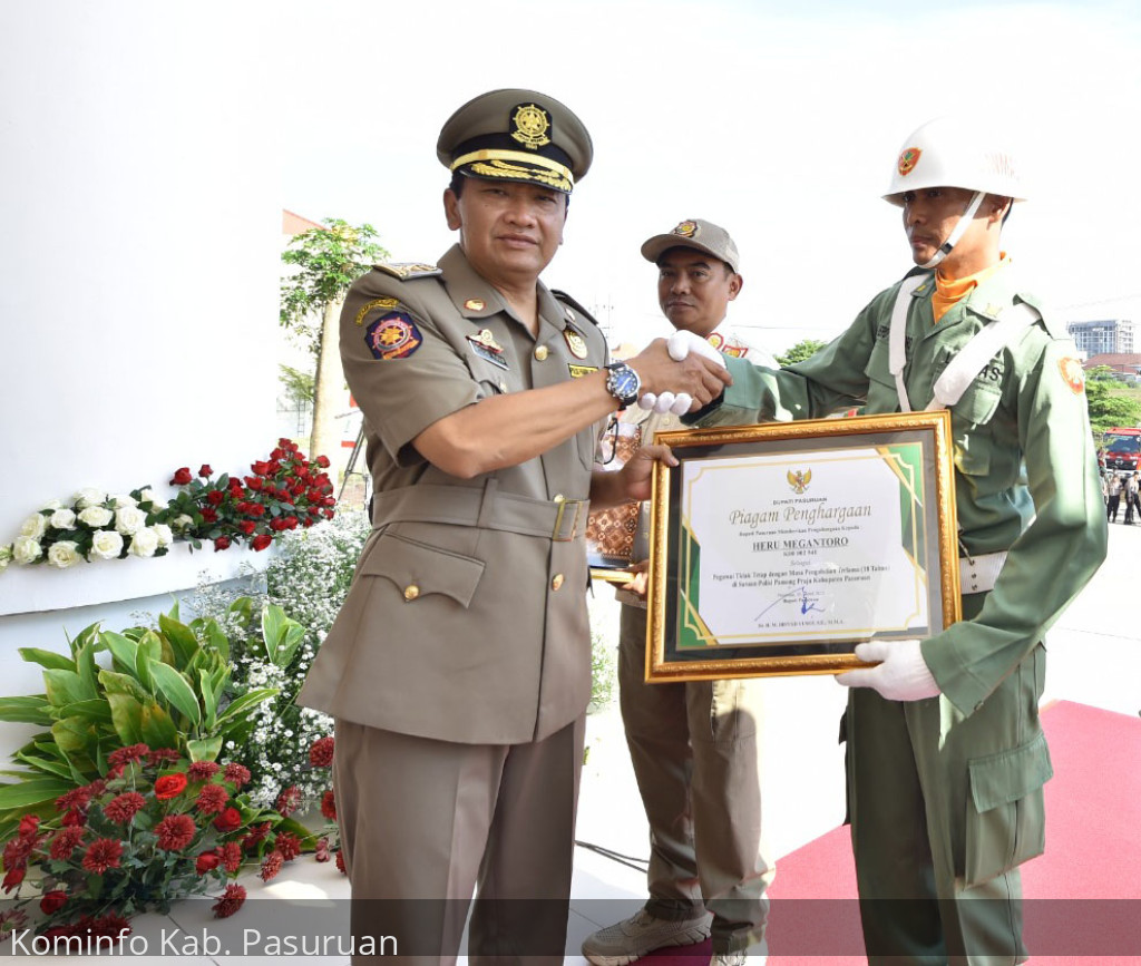 Bupati Irsyad Yusuf Dorong Satpol PP Tingkatkan SDM dan Perilaku Yang Humanis, Dedikasi, Disiplin dan Tegas