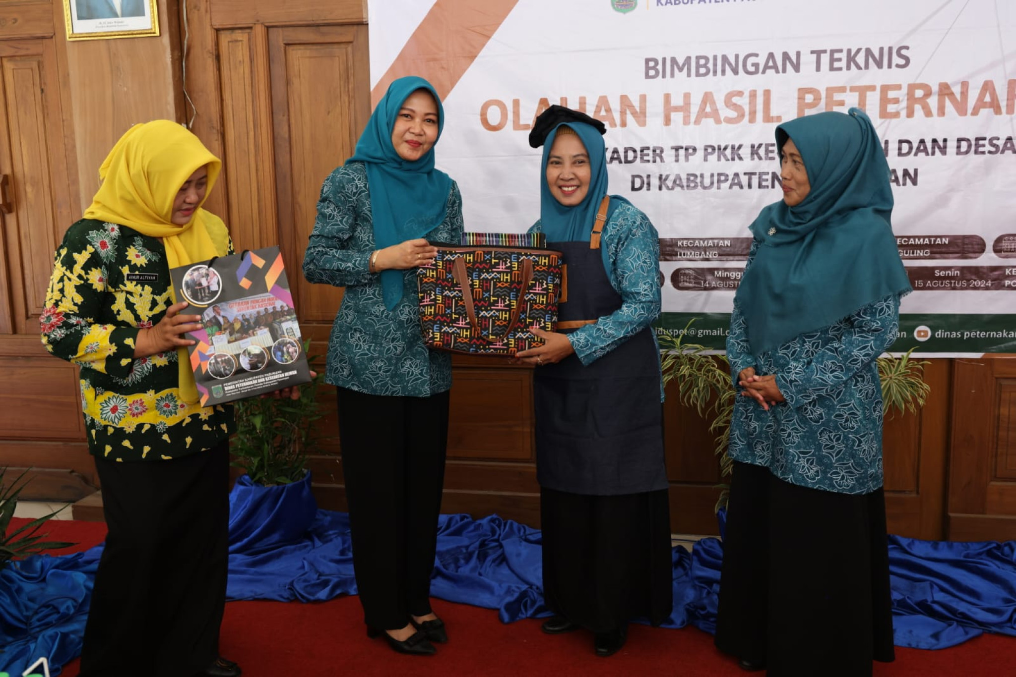 Sampul untuk Bimtek Olahan Hasil Peternakan TP PKK Kab. Pasuruan