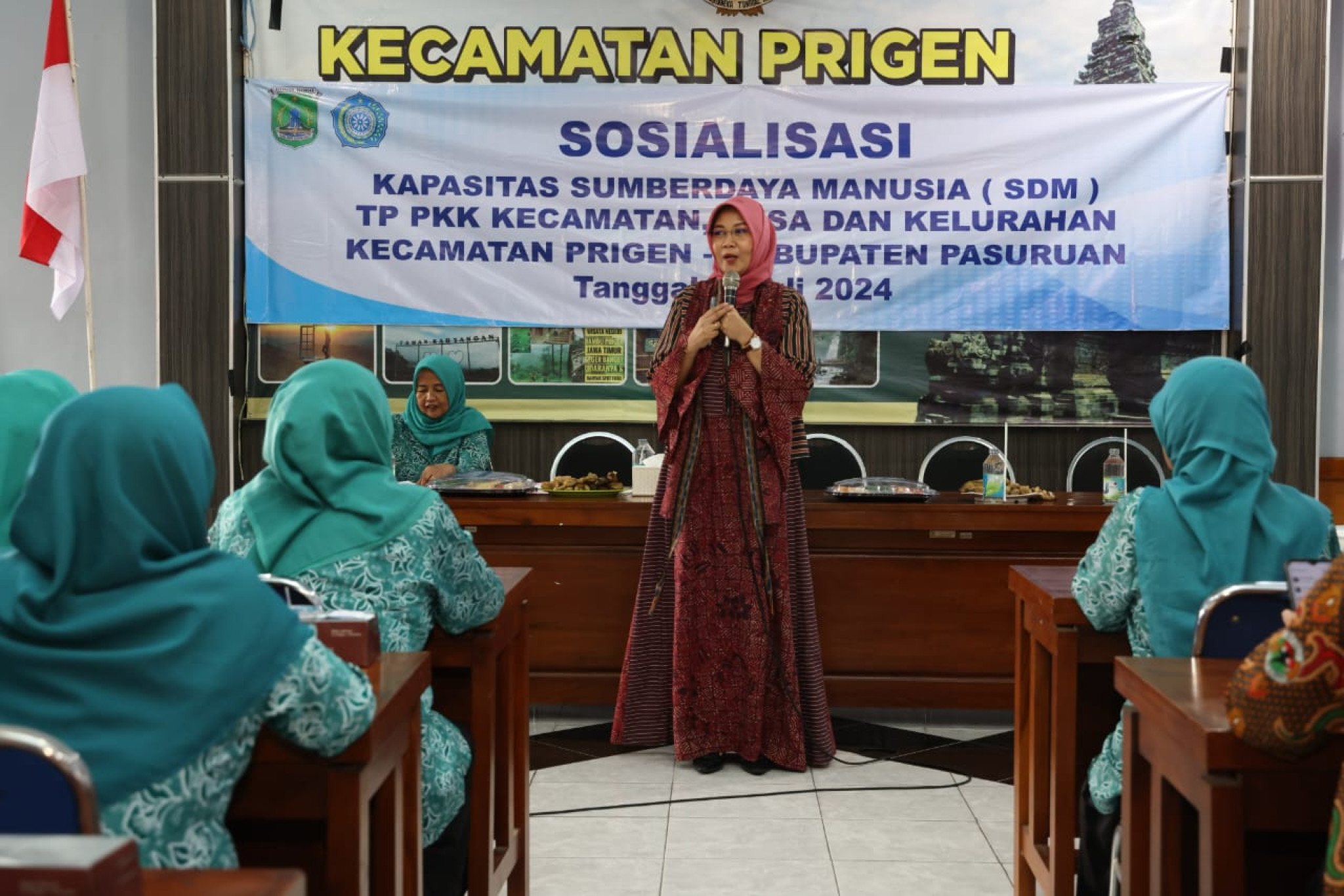 Sampul untuk Sosialisasi Kapasitas SDM TP PKK Kabupaten Pasuruan di Kecamatan Prigen