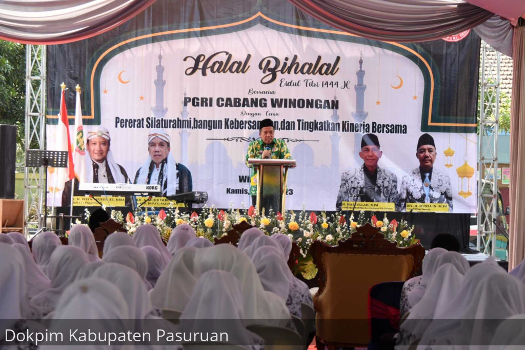 Wakil Bupati Yakin, Semua Guru Di Kabupaten Pasuruan Jadi Tauladan Bagi Anak Didiknya