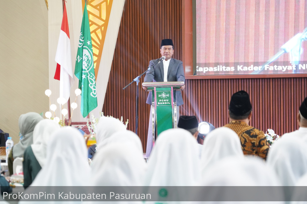 Buka Konferensi ke-XIV PC Fatayat NU Bangil, Pj. Bupati Nurkholis Tekankan Urgensi Pemimpin Visioner dan Kolaboratif