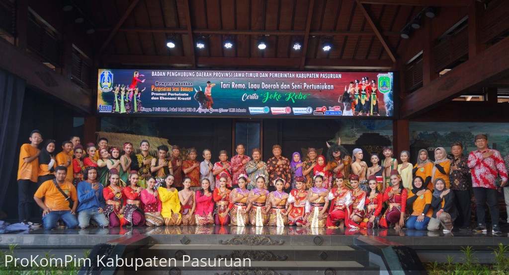Promosikan Wisata Budaya, Pemkab Pasuruan Berpartisipasi Aktif Dalam Pagelaran Seni Budaya Di TMII