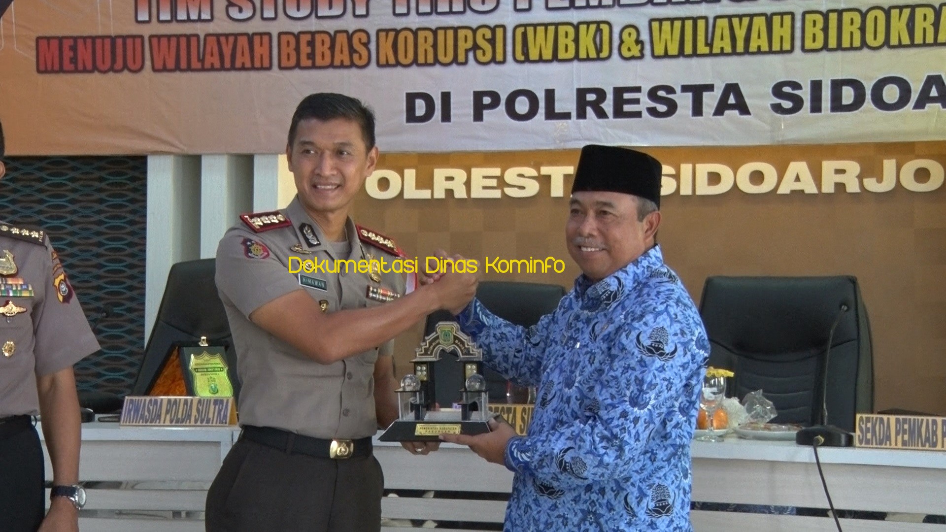 Tingkatkan Pelayanan Publik, Pemkab Pasuruan Studi Tiru Zona Integritas di Polresta Sidoarjo