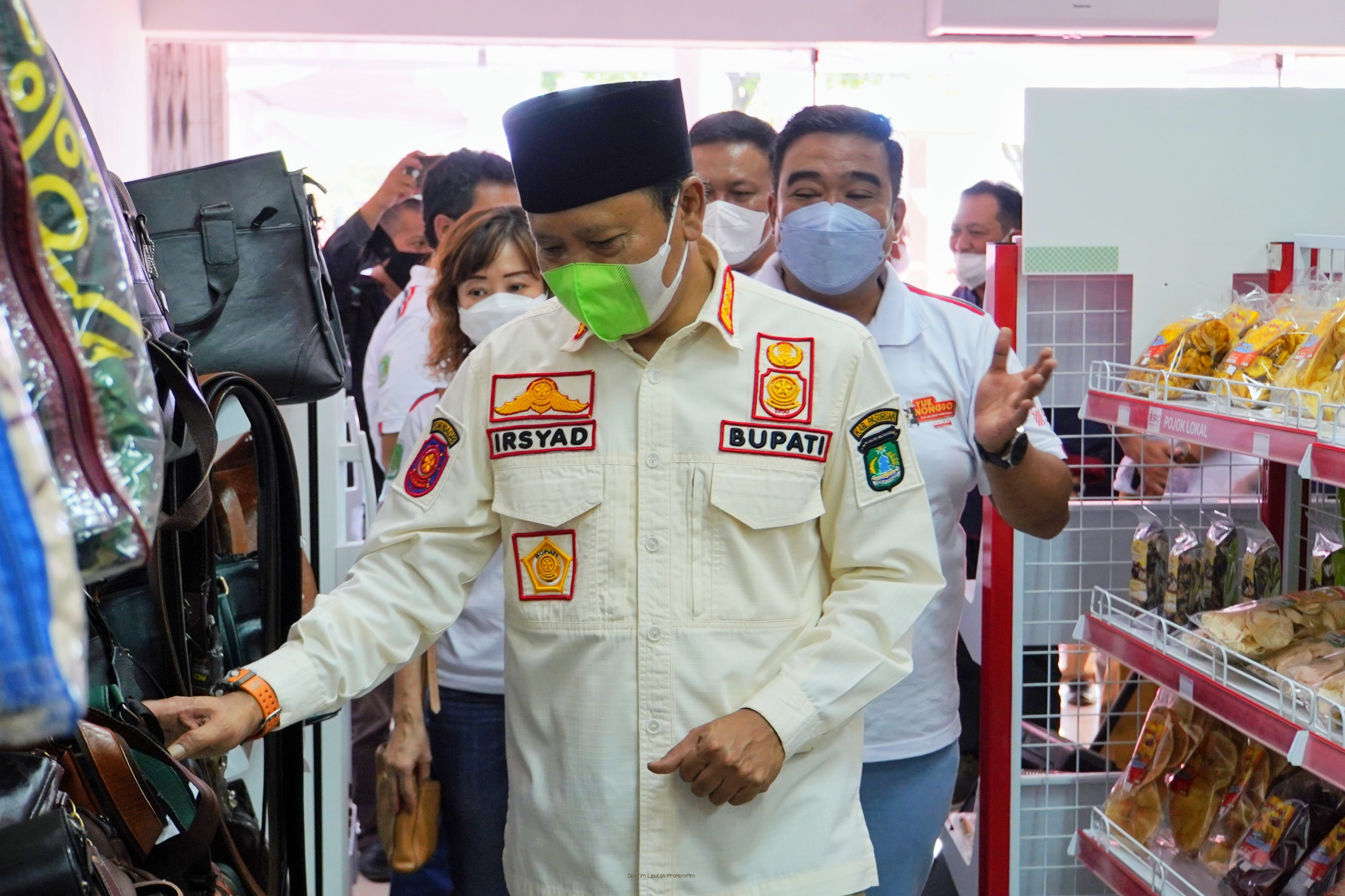 Bupati Irsyad Yusuf Launching Learning Center Yuk Nonggo SRC