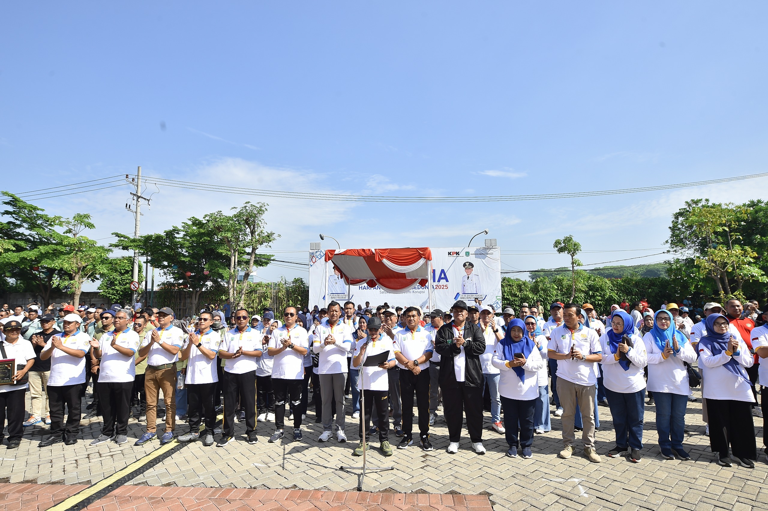 Sampul untuk Puncak Peringatan Hari Anti Korupsi Sedunia (HAKORDIA) dan HUT KORPRI ke 54