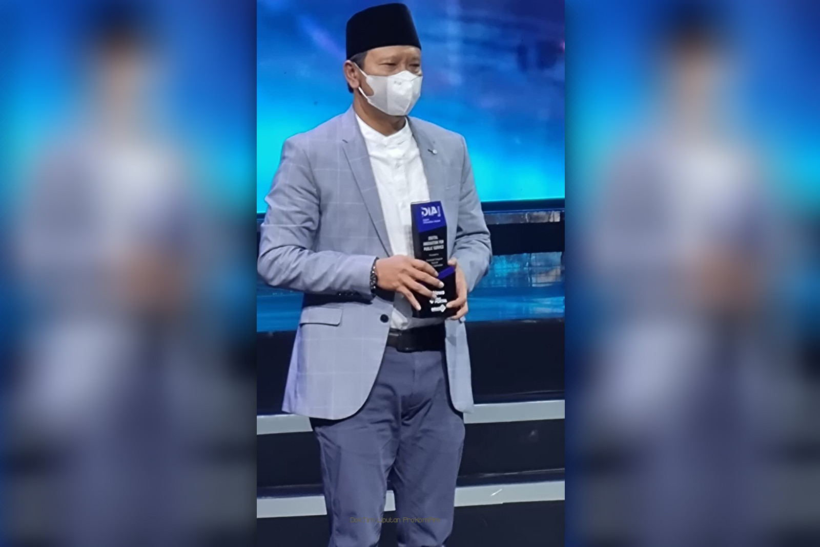 Bupati Irsyad Yusuf Raih Penghargaan Digital Innovation Award 2022