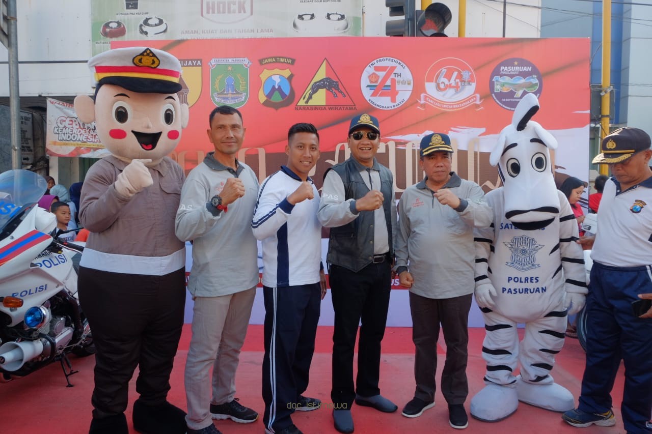 Bupati Irsyad Yusuf Hadiri Anniversary CFD Pandaan ke 5
