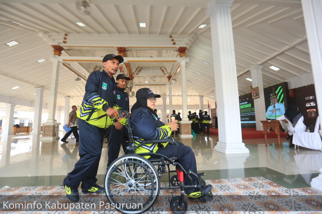 25 Atlet Difabel Kabupaten Pasuruan Siap Ikuti Peparprov Jatim 2024