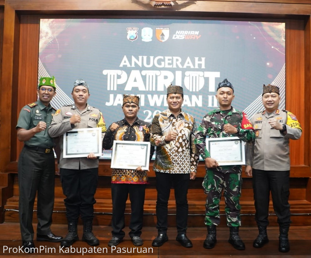 Selamat, Desa Sumberejo, Kecamatan Winongan Masuk Kategori Anugerah Patriot Jawa Wetan II