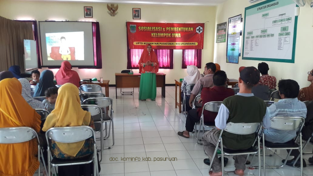 UPTD Kesehatan Puskesmas Bulukandang Gelar Sosialisasi Kesehatan Jiwa