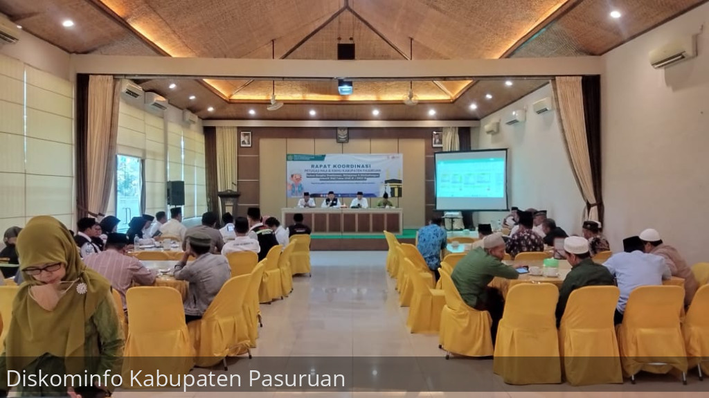 Kemenag Kabupaten Pasuruan Minta Petugas Layani Jamaah Lansia Dengan Baik