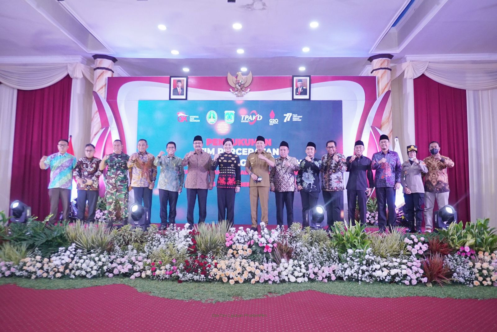 TPKAD Kota dan Kabupaten Pasuruan, Dikukuhkan 
