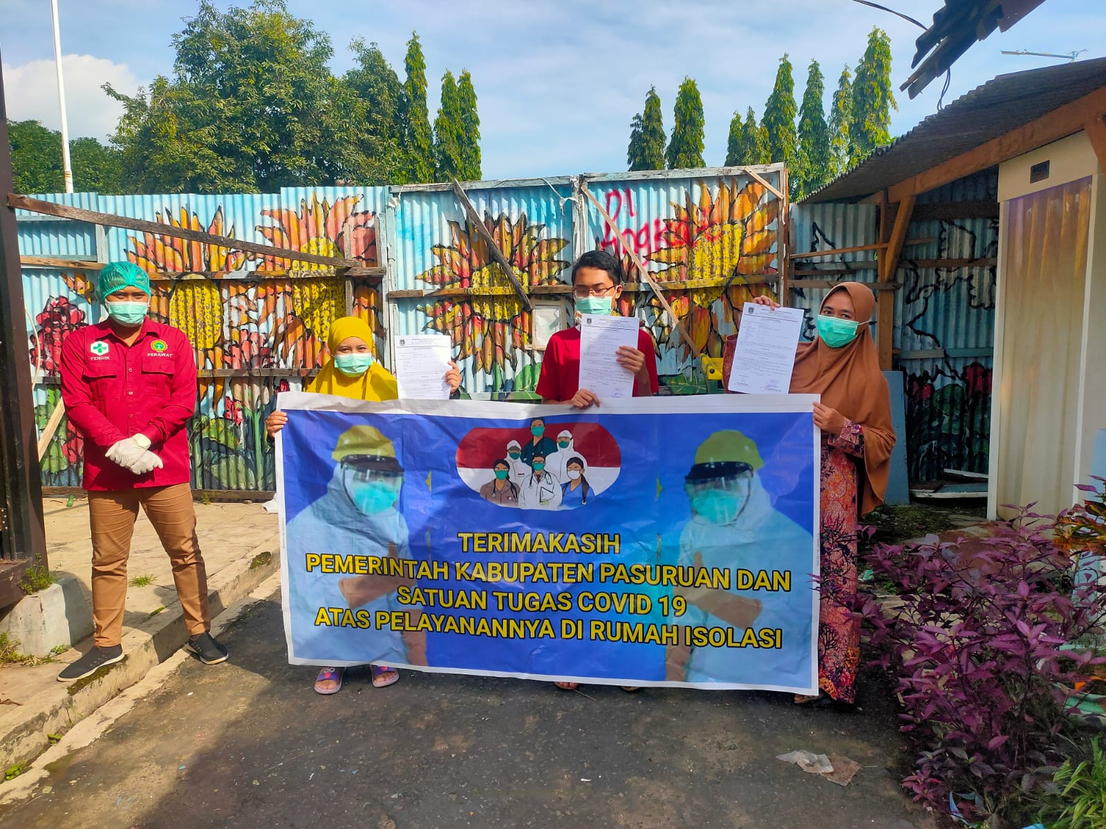 Isoter Kecamatan Mulai Diisi 19 Pasien Covid-19 Tanpa Gejala 