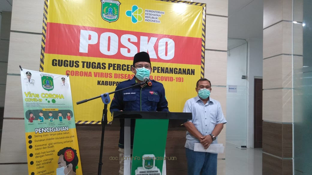 25 Warga Kabupaten Pasuruan, Dinyatakan Positif Covid-19. Total 146 Positif