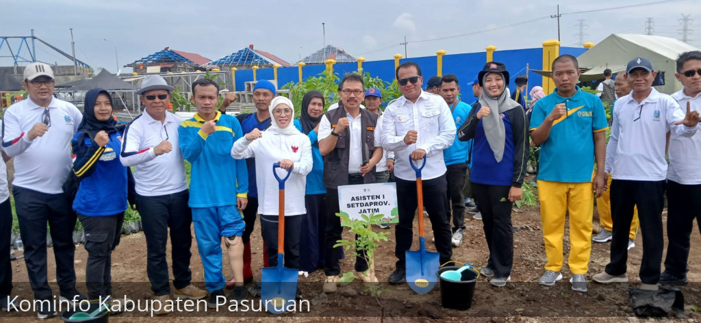 Launching LADANGKU. Pj Bupati Nurkholis Ikut Tanam 5000 Bibit Tanaman Pangan