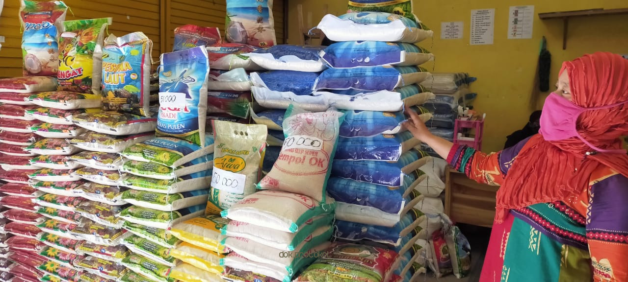Beras Zakat Fitrah dalam kemasan, kian diminati.