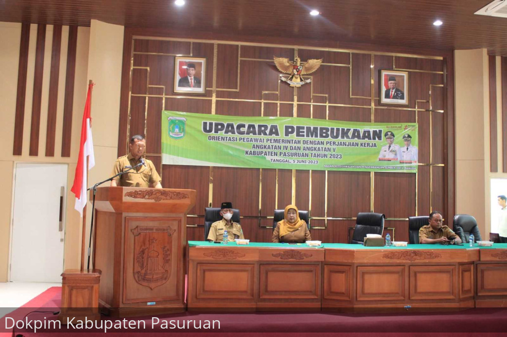 Pemkab Pasuruan Gelar Orientasi PPPK Angkatan IV dan V Tahun 2023
