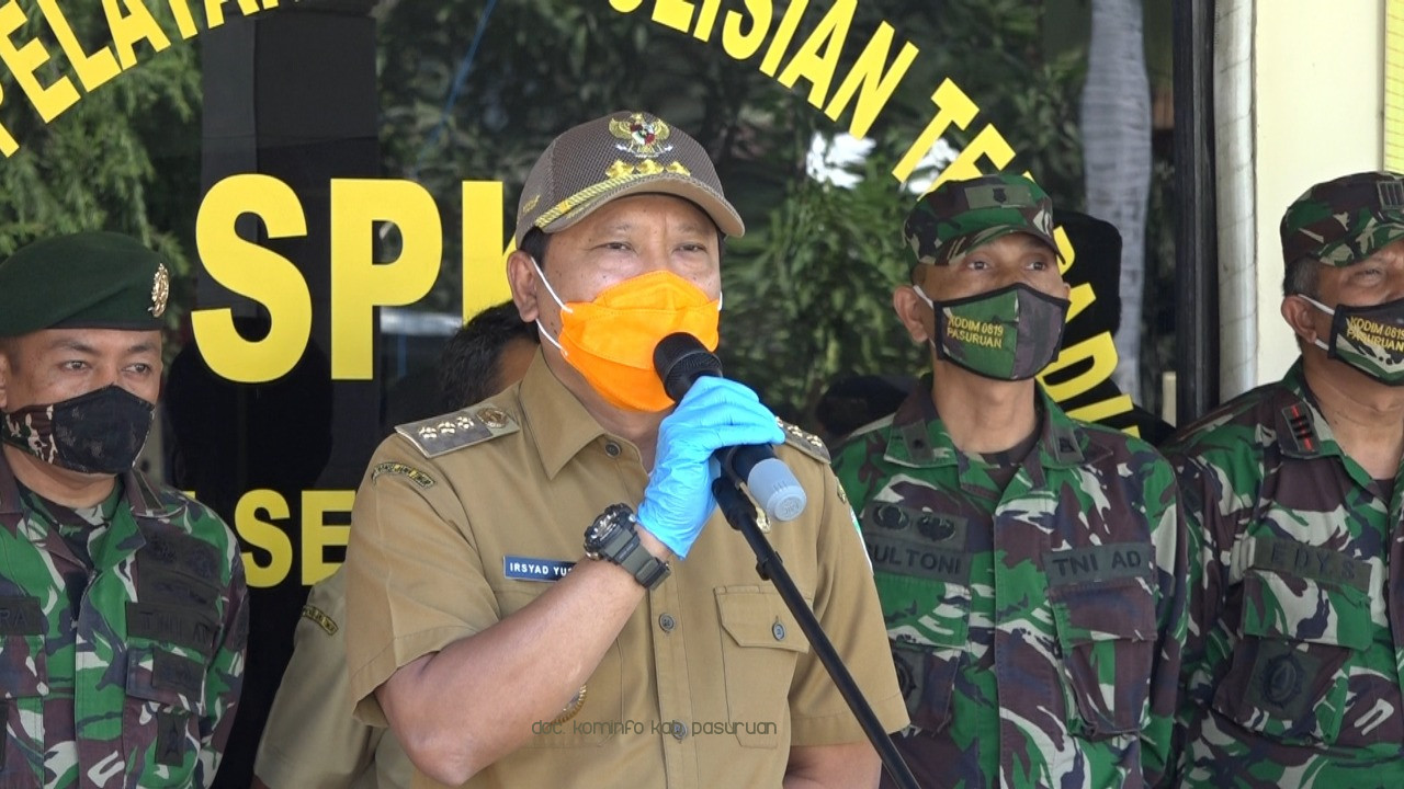 Bupati Irsyad Tegaskan Akan Tindak Tegas Perusahaan Yang Tak Menerapkan Protokol Kesehatan Secara Ketat Selama Pandemi Covid-19