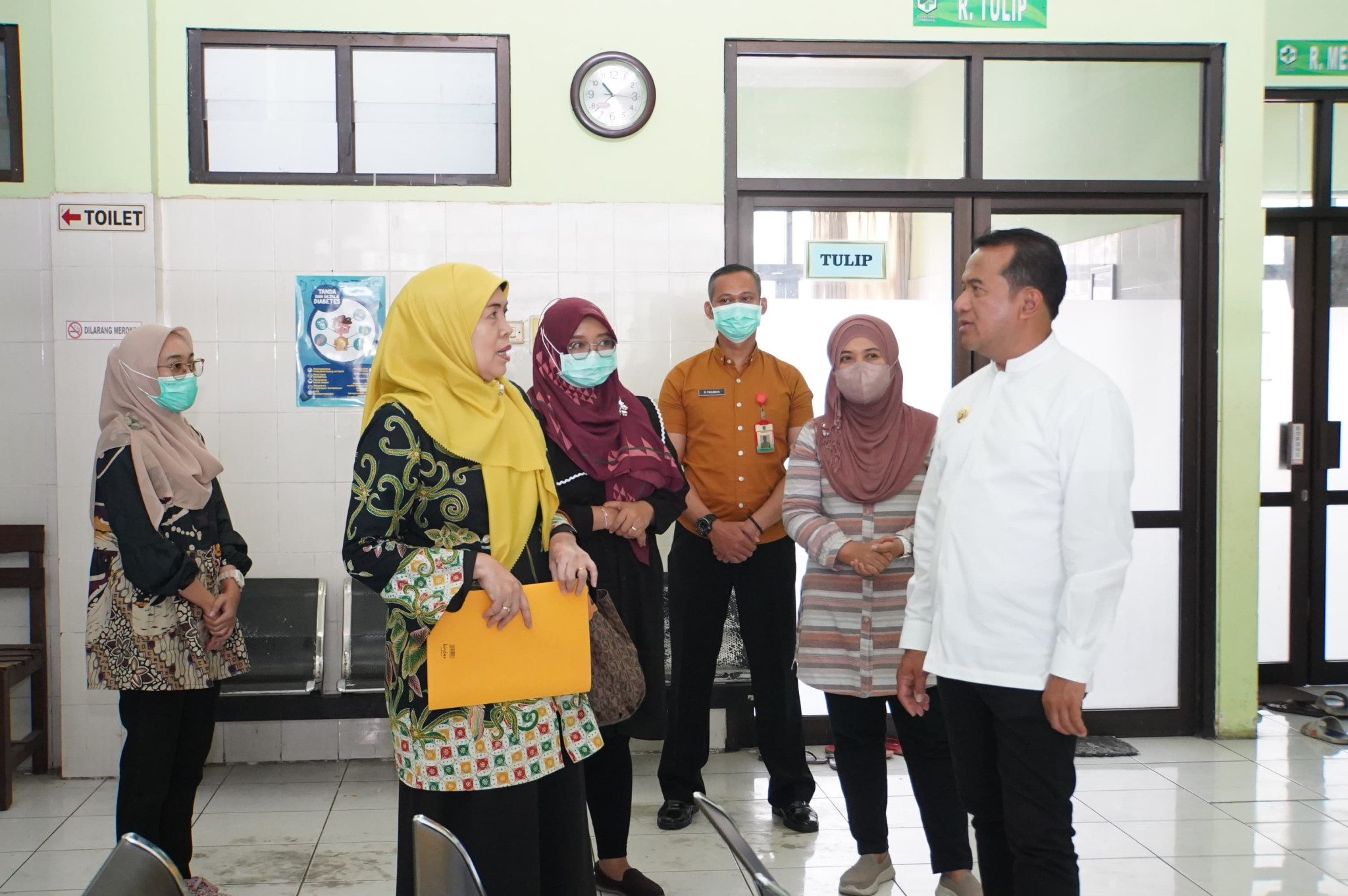 Sampul untuk Kunjungan Pj Bupati Nurkholis ke Puskesmas Kecamatan Gempol