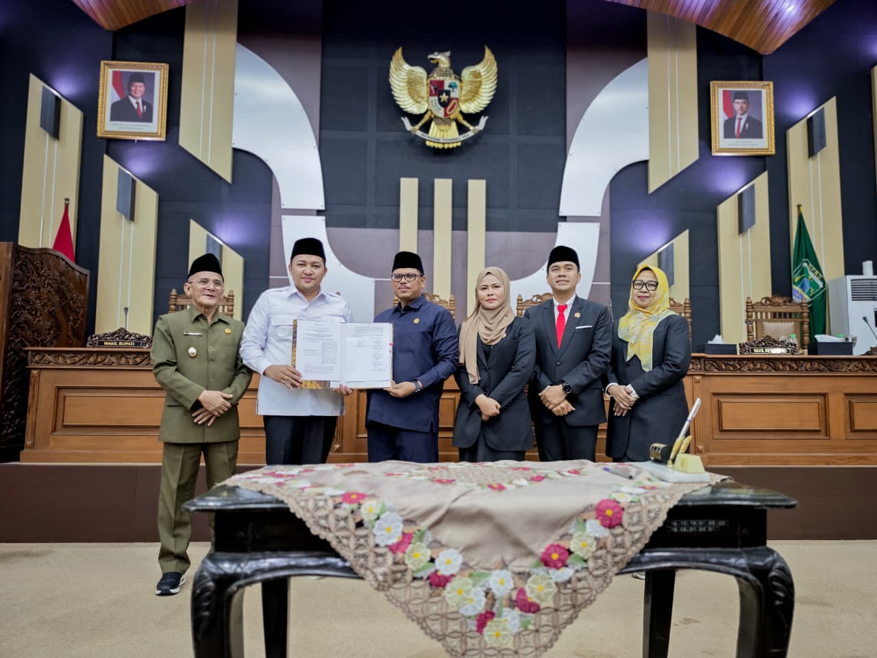 Sampul untuk Pengesahan RAPERDA APBD Kabupaten Pasuruan Tahun 2026 Menjadi PERDA