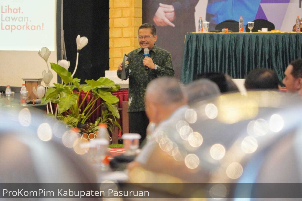 Ciptakan Good Governance, Pj. Bupati Pasuruan Tegaskan Peran Penting Keluarga dan Kepala Perangkat Daerah Sebagai Pengendali Sistem