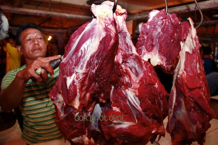 Stok Daging di Kabupaten Pasuruan Sampai Lebaran, Aman