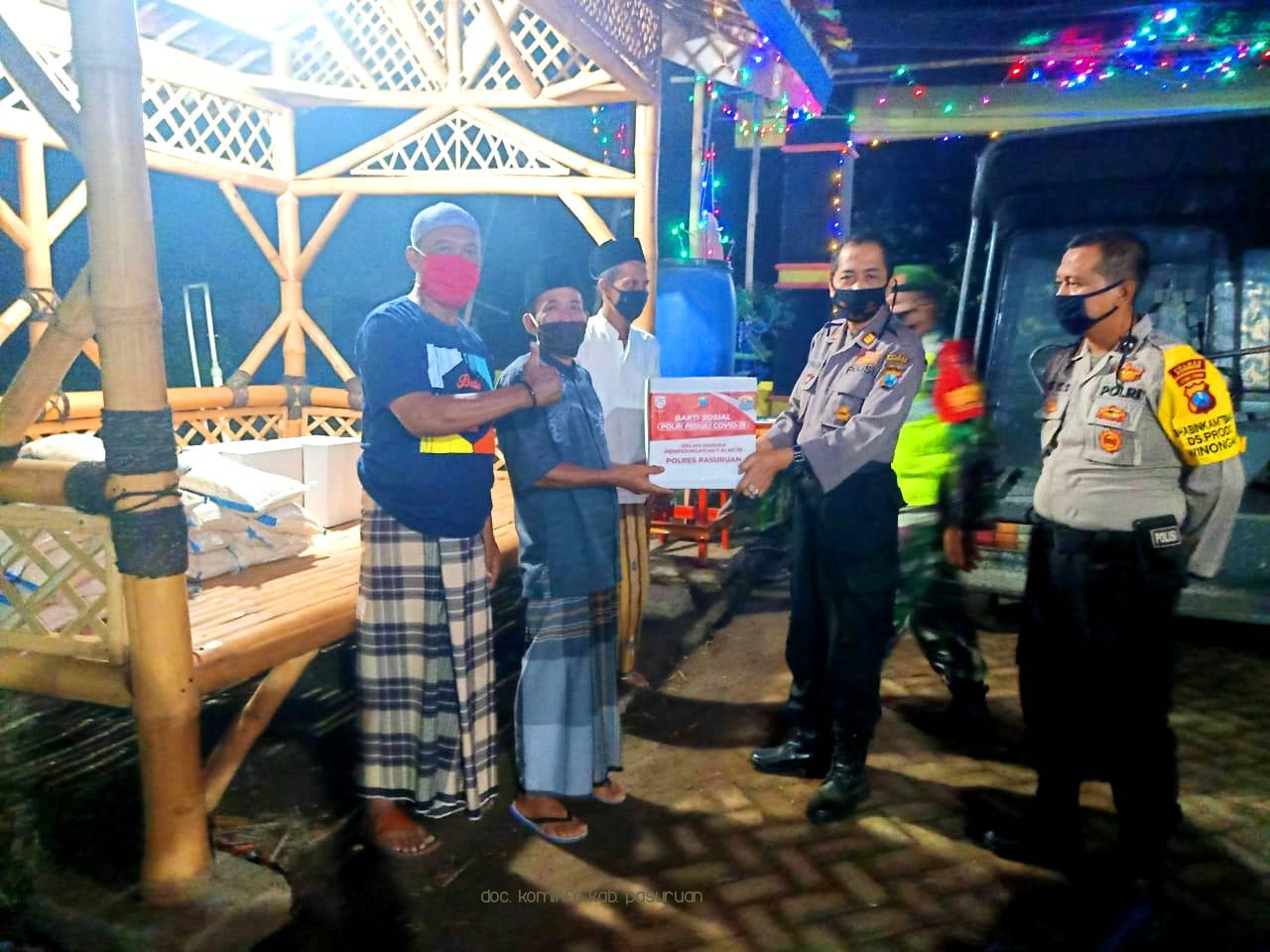 Kampung Tangguh Kebal Covid-19 Desa Prodo Tingkatkan Kesadaran Kamtibmas Warga 