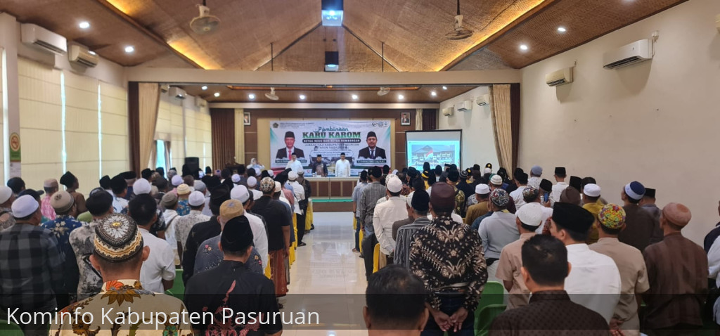 Kemenag Kabupaten Pasuruan Minta Karu dan Karom Perhatikan Jamaah Lansia