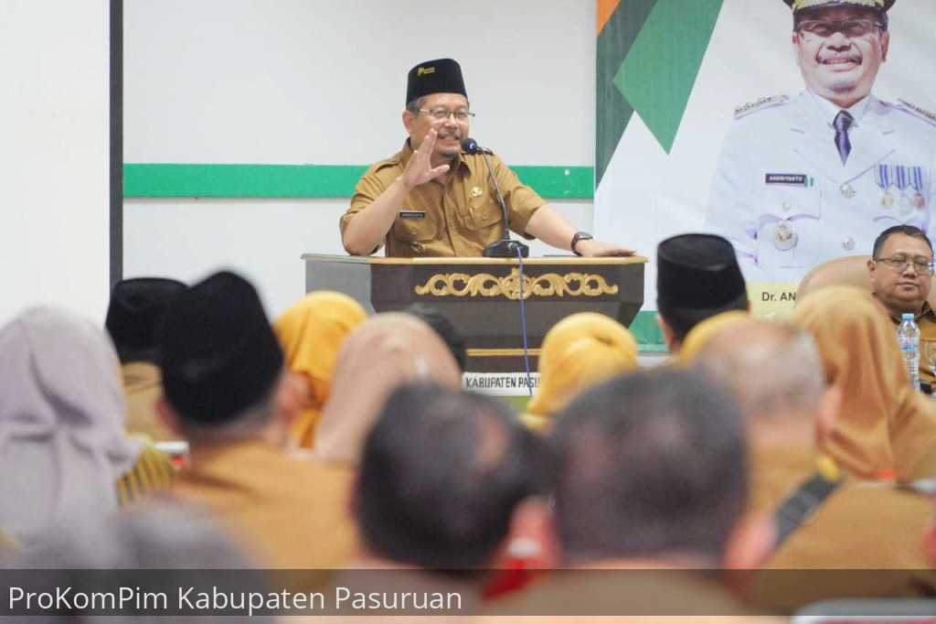 Pj. Bupati Pasuruan: Pengajar Harus Memiliki Passion Sebagai Pendidik