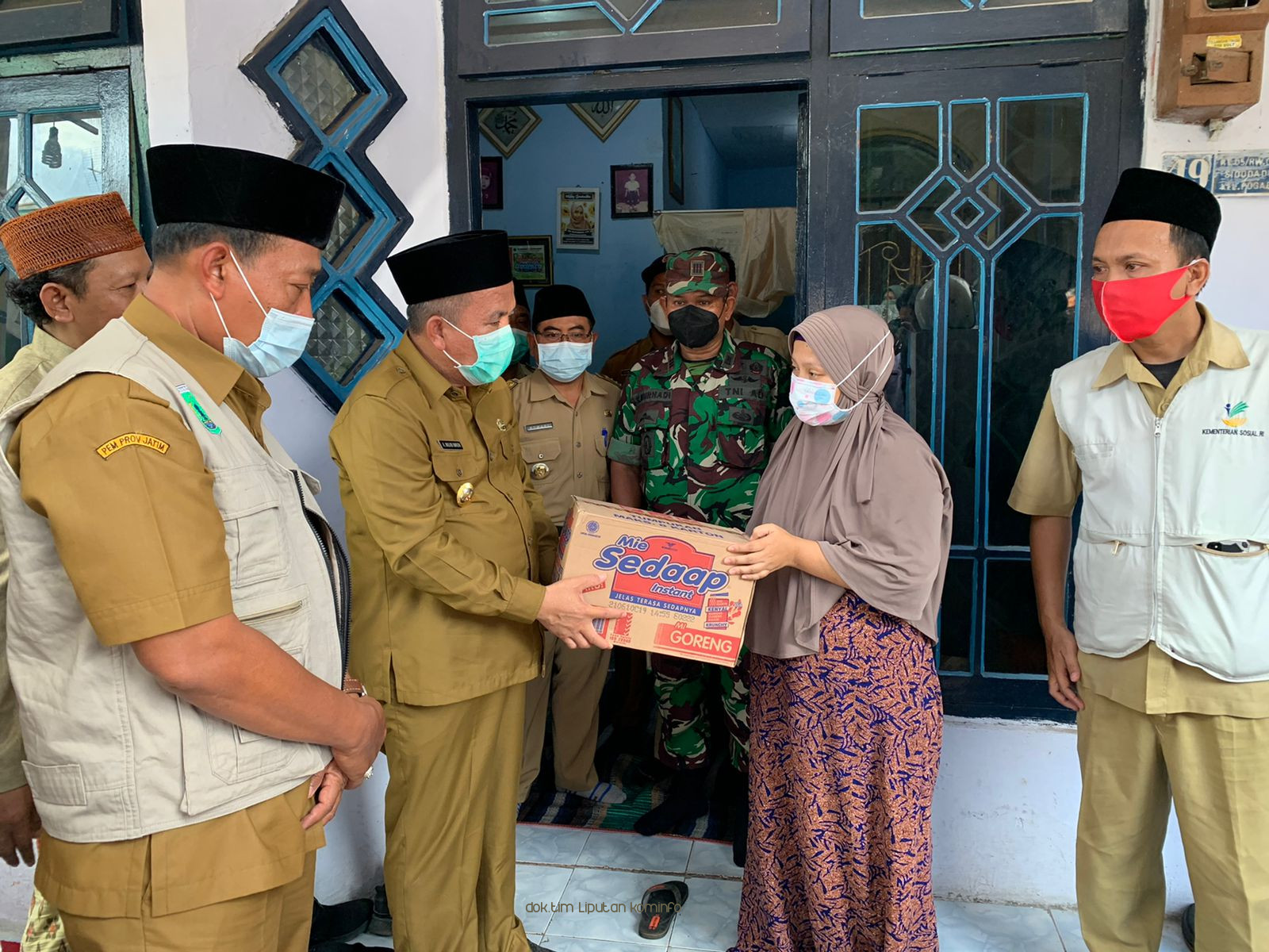 Wakil Bupati Pasuruan, Gus Mujib Sambangi Korban Ledakan Elpiji di Bangil
