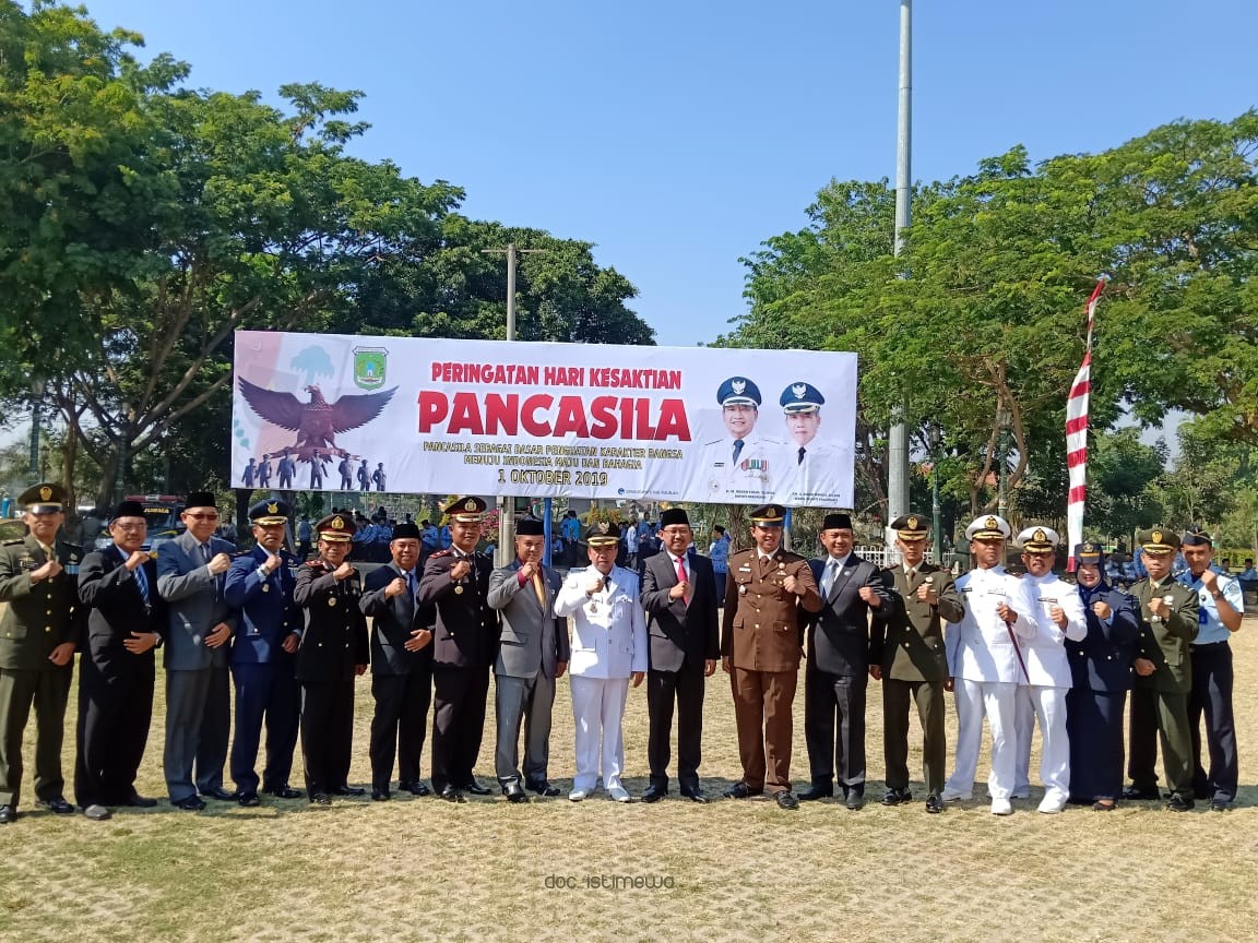 Wabup Mujib Imron Pimpin Upacara Hari Kesaktian Pancasila