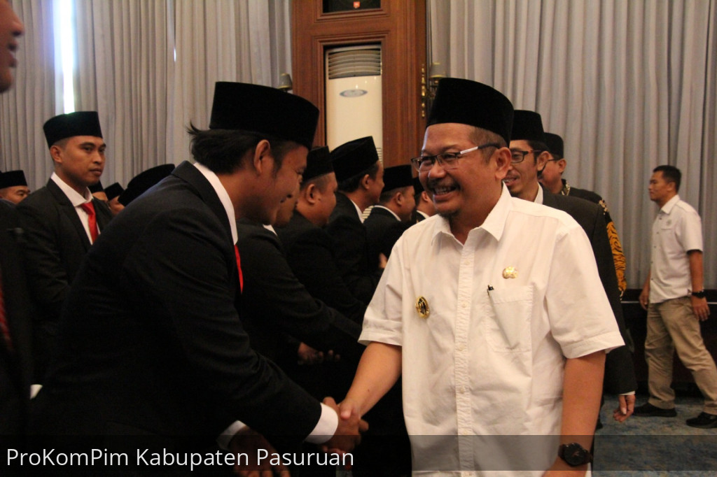 Pj. Bupati Pasuruan Instruksikan Kepada 120 PPK Terlantik Agar Maksimalkan Tugas Penuh Amanah