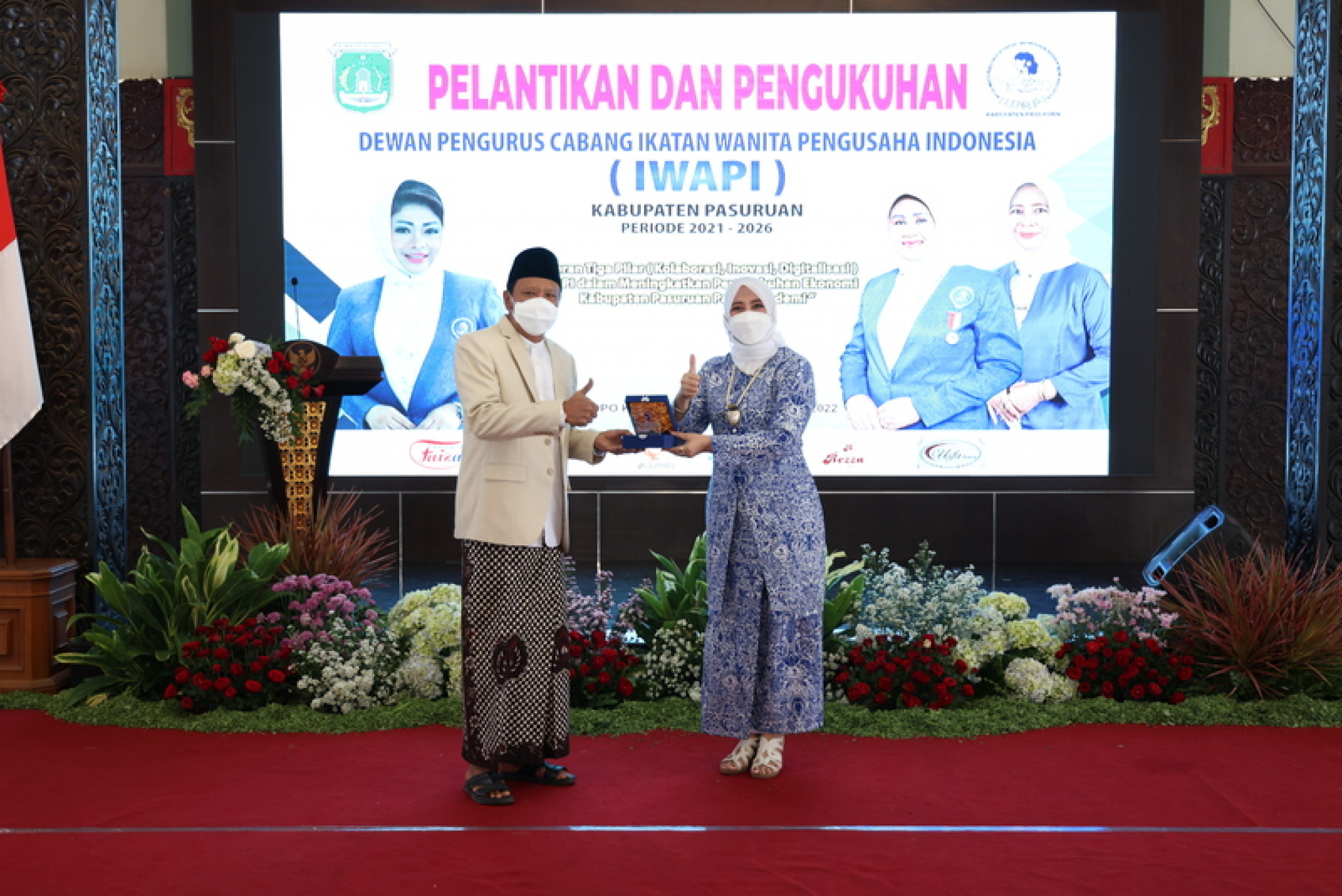Sampul untuk Pelantikan dan Pengukuhan IWAPI