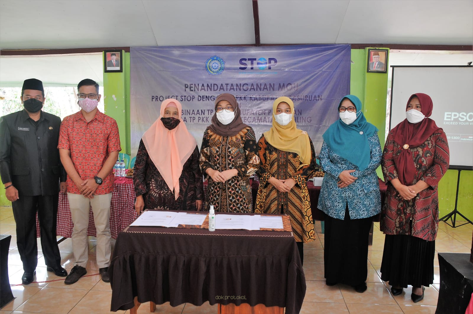 Kurangi Pembuangan Sampah Rumah Tangga Ke Laut, Project STOP Teken MoU Dengan PKK Kabupaten Pasuruan 