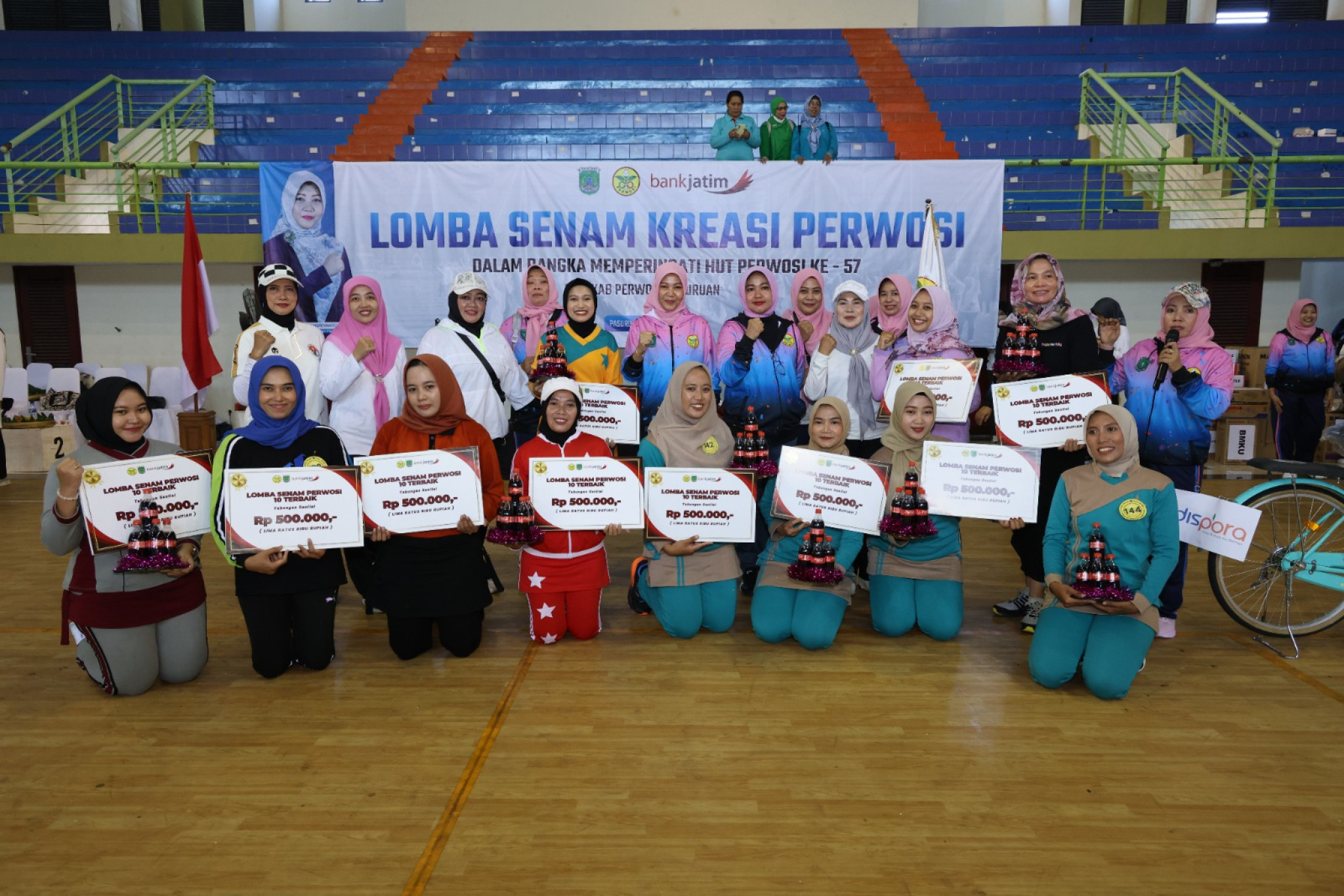 Sampul untuk Lomba Senam Kreasi PERWOSI Tahun 2024