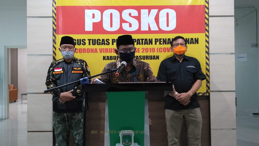 Kabar Menggembirakan. 3 Pasien Positif Covid-19 di Kabupaten Pasuruan Sembuh dan Boleh Pulang 