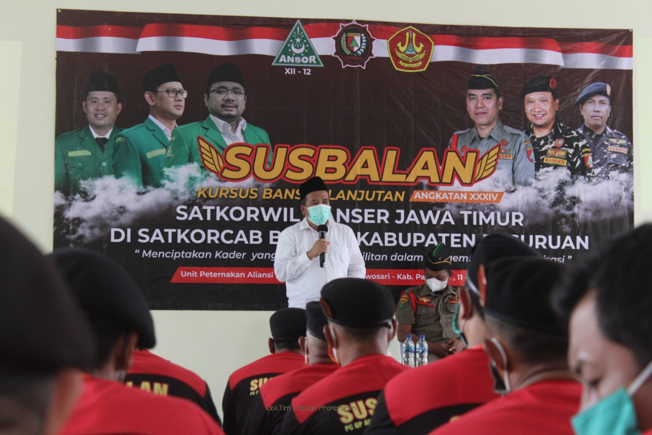 Wakil Bupati Berpesan Kepada Peserta Susbalan ke-34 Agar Menjadi Barisan Terdepan Jaga NKRI 