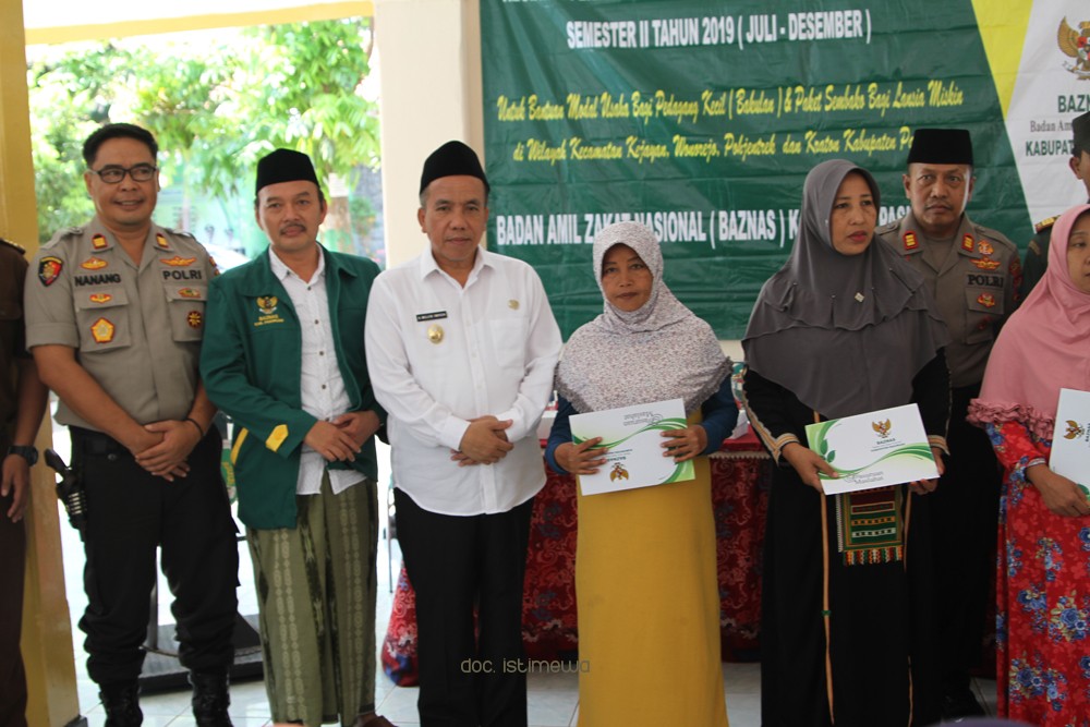 Baznas Kabupaten Pasuruan Terus Distribusikan Zakat, Infaq dan Shodaqoh 