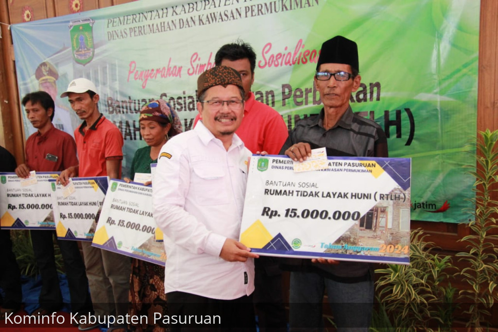 Tahun Ini, Pemkab Pasuruan Perbaiki 568 Rumah Tidak Layak Huni