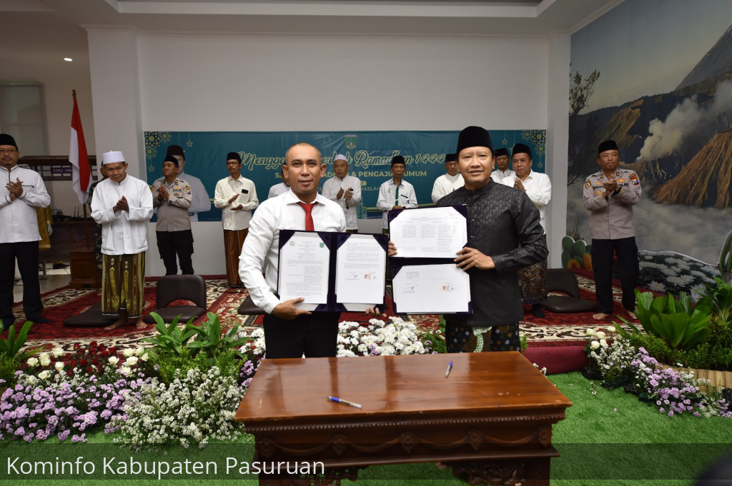Perdana, Pemkab Pasuruan Gelar Safari Ramadhan dan Pengajian di Gedung Maslahat