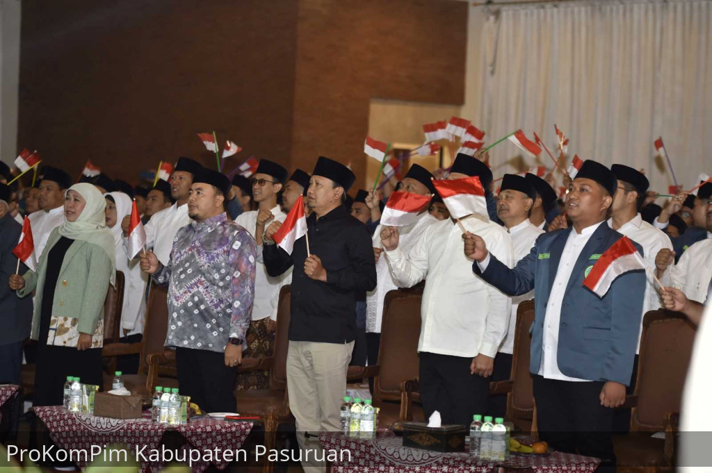 Bersama Gubernur Jatim, Bupati Pasuruan Buka KONBES & RAKERNAS PP IPNU 2023