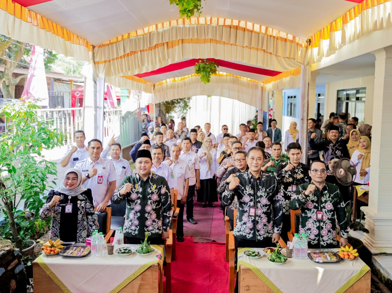 Sampul untuk Penyerahan CSR Bank Jatim Peduli Rehabilitasi Gedung Sekolah SDN Petung III