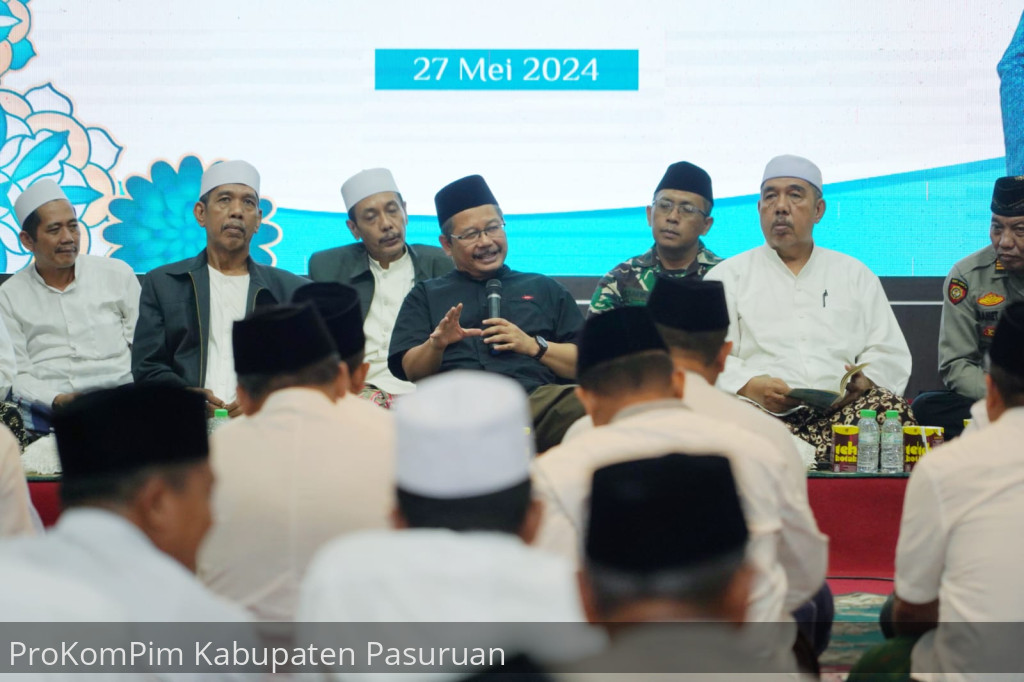 Bermunajat Mohon Keselamatan dan Keberkahan Bersama, Pemkab Pasuruan Kembali Gelar Manaqib Syekh Abdul Qodir Al-Jailani