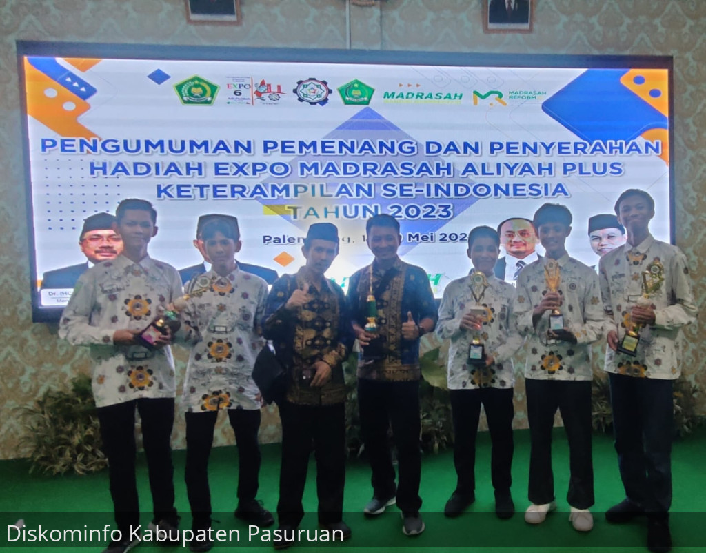 MAN I Pasuruan Juarai Madrasah Aliyah Plus Keterampilan Nasional