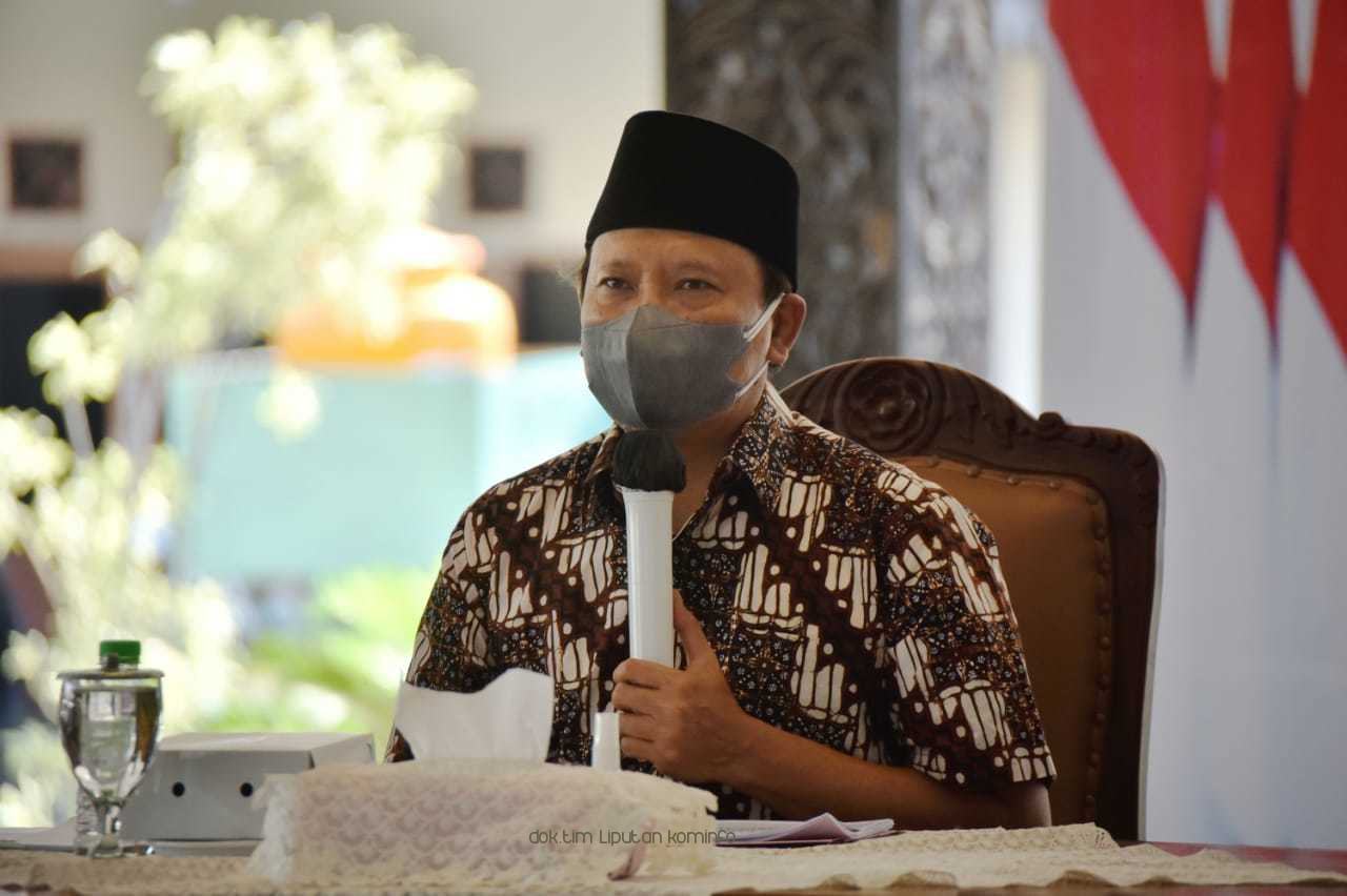 Selangkah Menuju Target Capaian Vaksinasi Kolaborasi, Bupati Pasuruan Kunjungi Menko Marves 