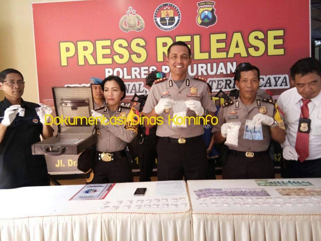 Polres Pasuruan Ringkus Pemuda Pengedar Obat Keras Logo Y
