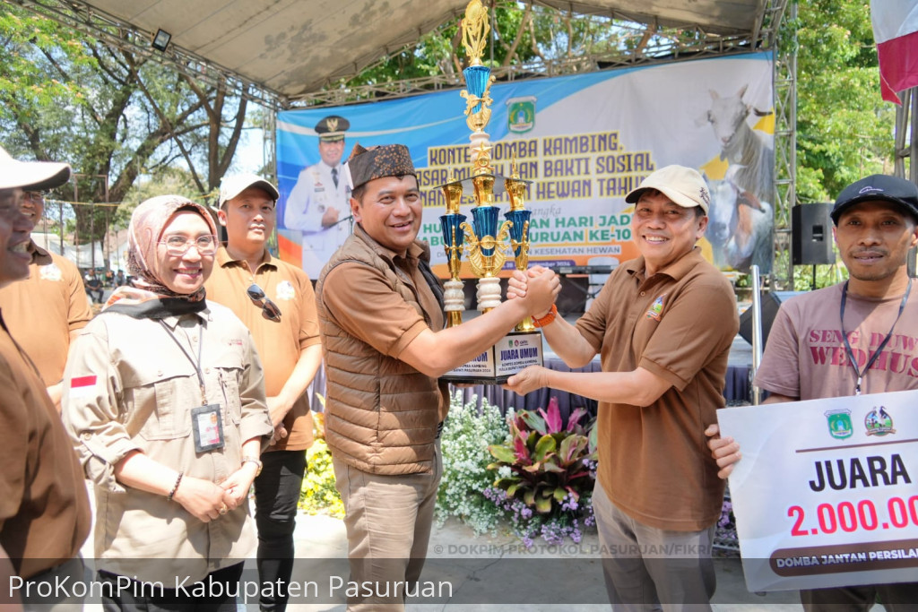 Selamat, Kecamatan Purwosari Raih Juara Umum Kontes Domba Kambing Tahun 2024