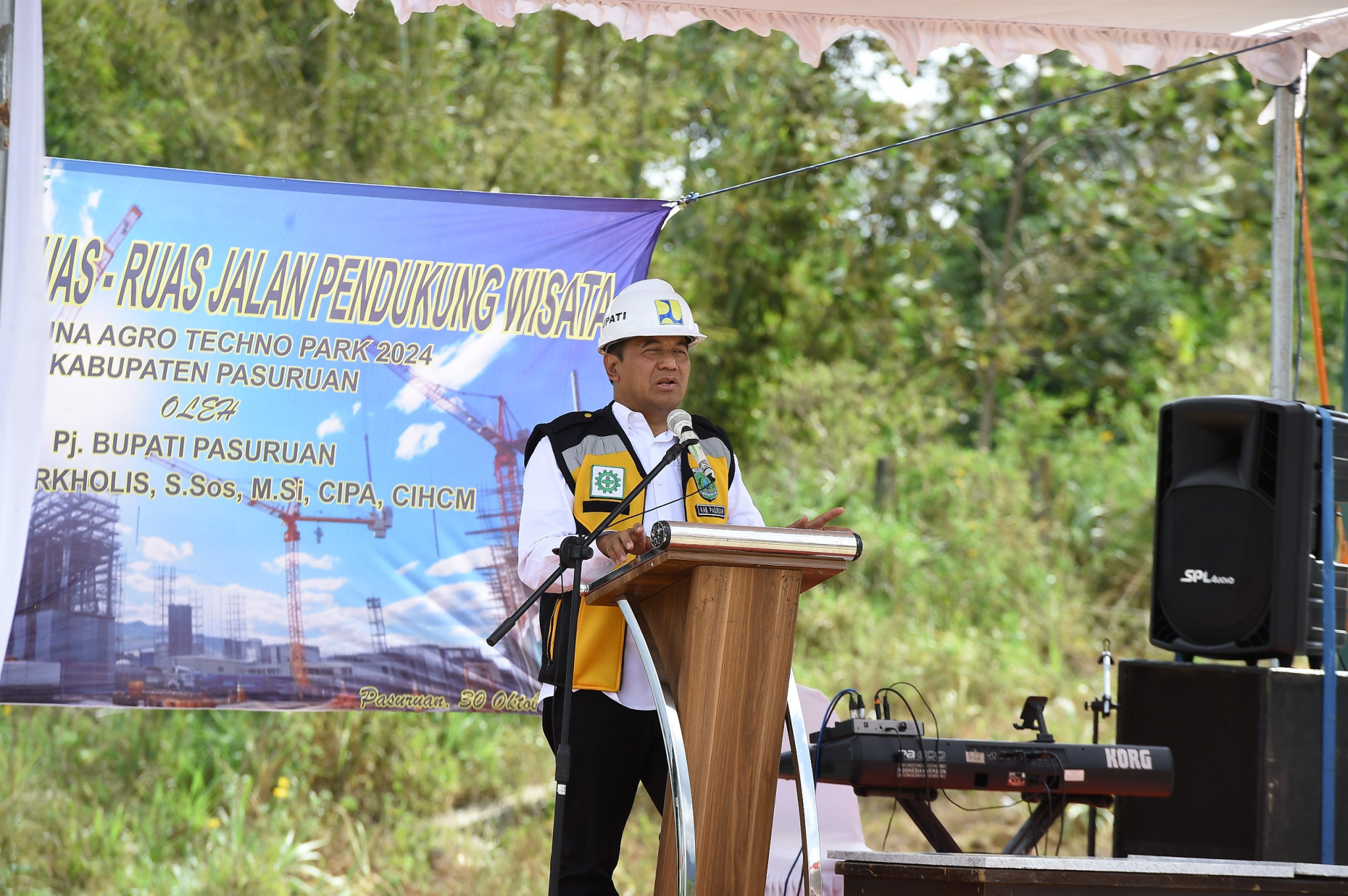 Sampul untuk Pembangunan 3 Ruas Jalan Menuju Arjuna Agro Techno Parck