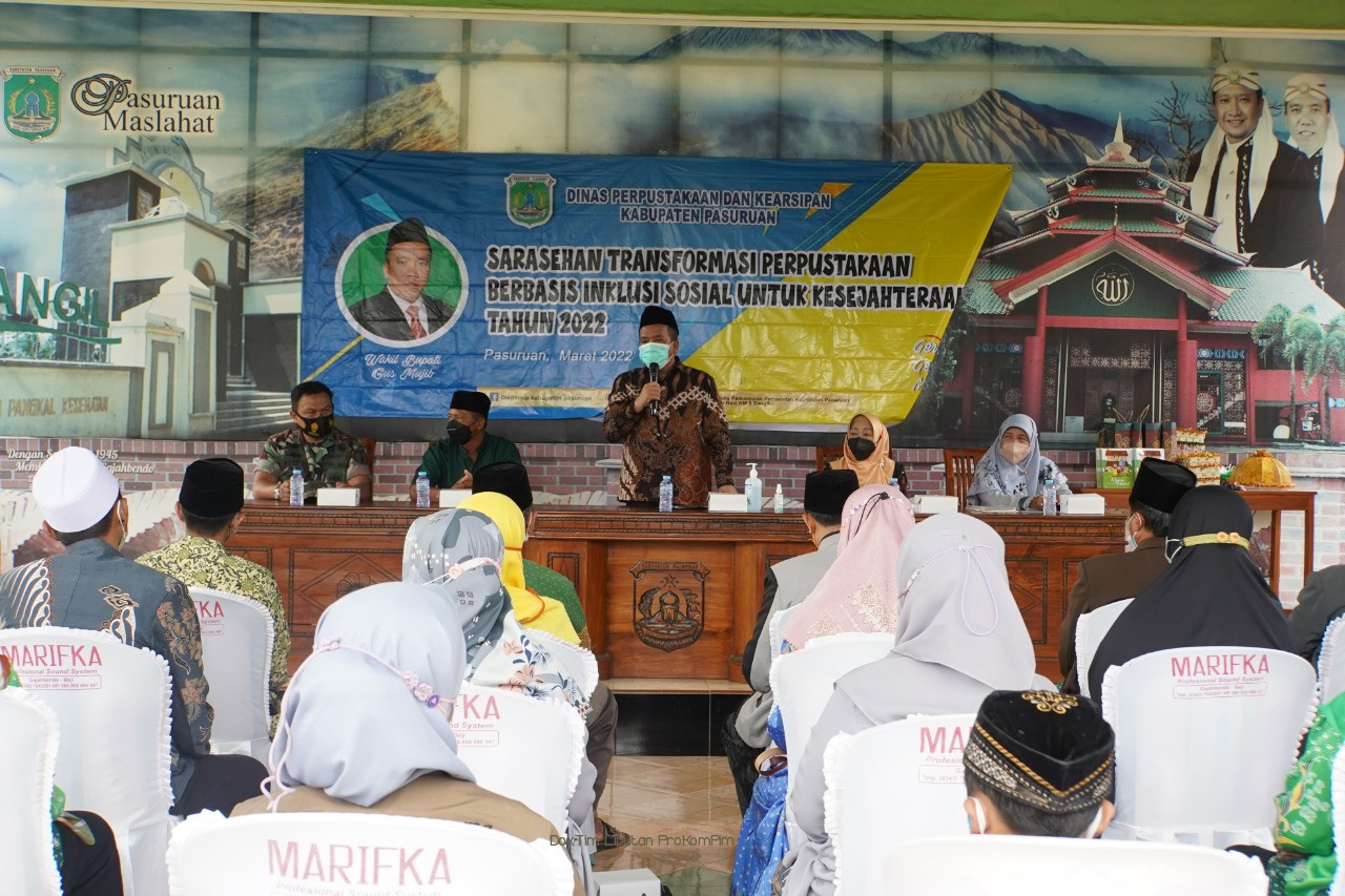 Perpustakaan Inklusif Salah Satu Cara Meningkatkan Minat Baca Masyarakat Pasuruan